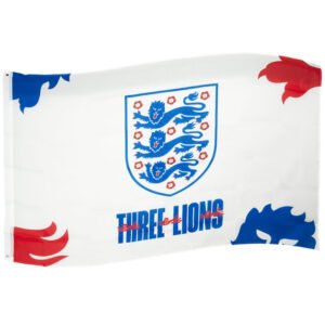 TM-00410-England-FA-Flag-3-Lions Official England 3 Lions Flag