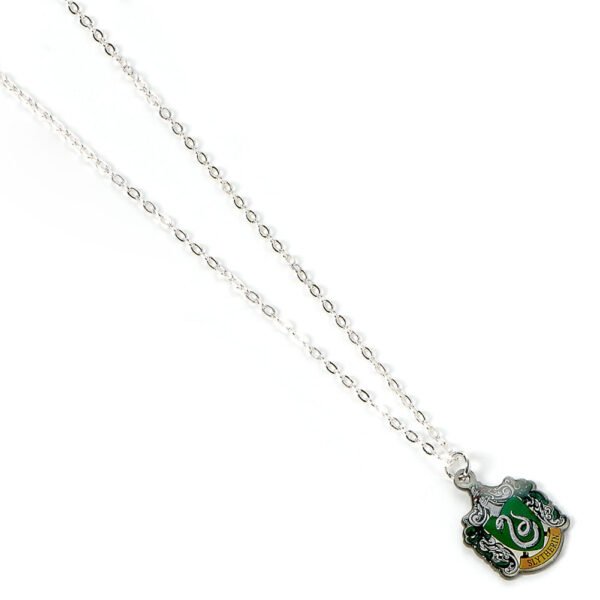 Official Harry Potter Silver Plated Slytherin Necklace