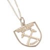 Official West Ham United FC Sterling Silver Pendant & Chain