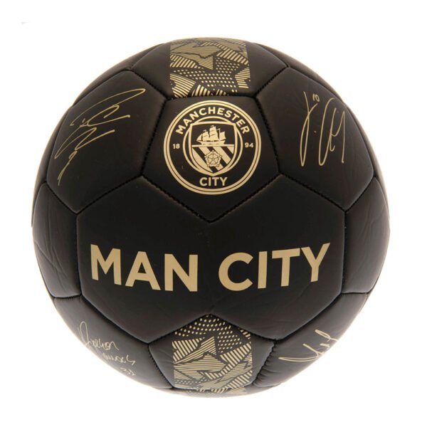 Official Manchester City FC Sig Gold Phantom Skill Ball