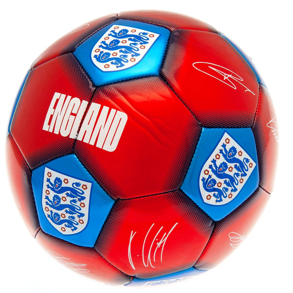 TM-00555-England-FA-Football-Signature-RB Official England Red & Blue Signature Football