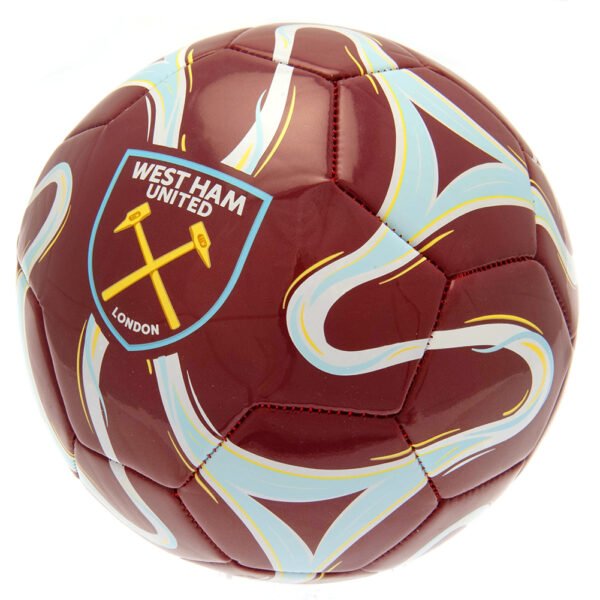 TM-00562-West-Ham-United-Football-CC-1 Official West Ham United FC Cosmos Colour Football