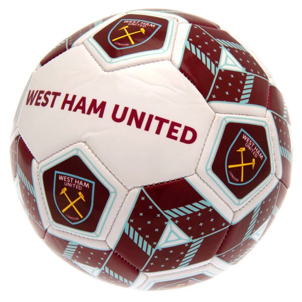 TM-00570-West-Ham-United-FC-Football-Size-3-HX Official West Ham United FC Hex Size 3 Football