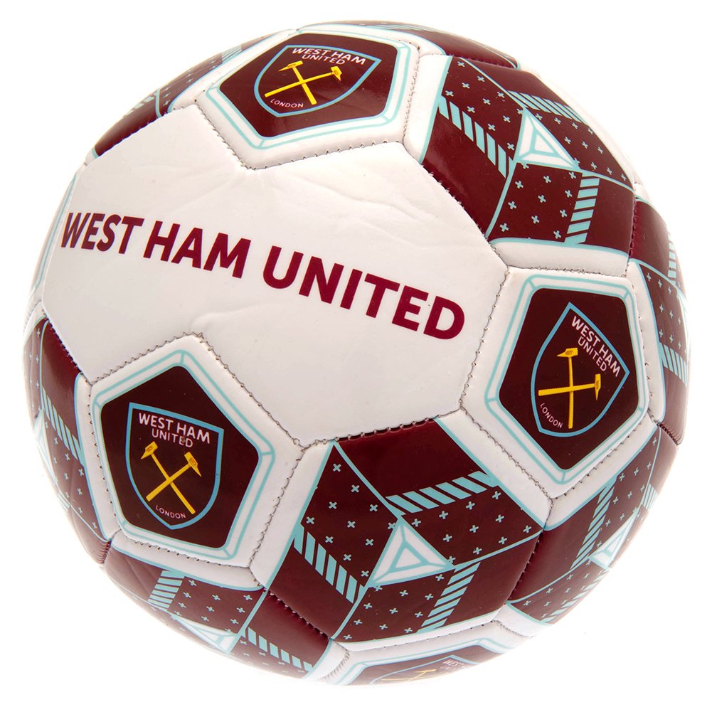 Official West Ham United FC Hex Size 3 Football