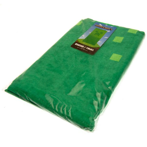 TM-00823-Minecraft-Towel-Creeper-2 Official Minecraft Creeper Towel
