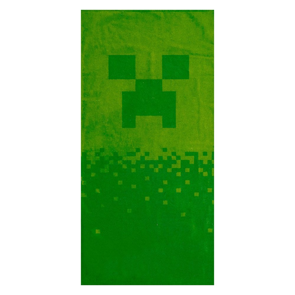 TM-00823-Minecraft-Towel-Creeper Official Minecraft Creeper Towel