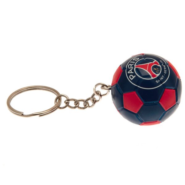 TM-00859-Paris-Saint-Germain-FC-Football-Keyring-1 Official Paris Saint Germain FC Football Keyring