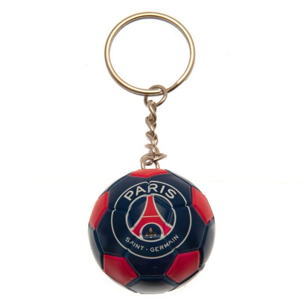 TM-00859-Paris-Saint-Germain-FC-Football-Keyring Official Paris Saint Germain FC Football Keyring