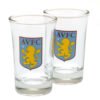 TM-00890-Aston-Villa-FC-2pk-Shot-Glass-Set-1 Official Aston Villa FC 2pk Shot Glass Set