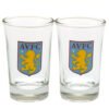 TM-00890-Aston-Villa-FC-2pk-Shot-Glass-Set Official Aston Villa FC 2pk Shot Glass Set
