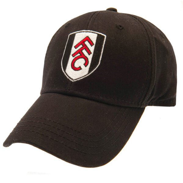 TM-00896-Fulham-FC-Cap Official Fulham FC Core Black Cap