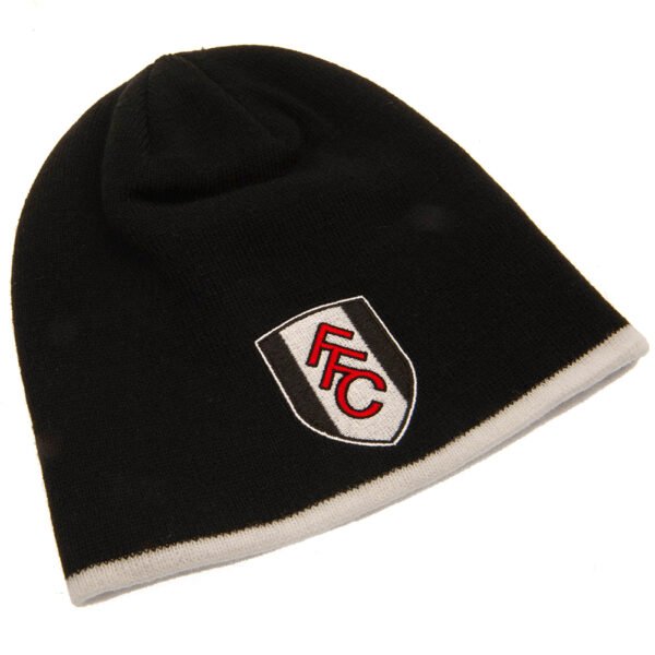 TM-00897-Fulham-FC-Beanie-1 Official Fulham FC Black Beanie