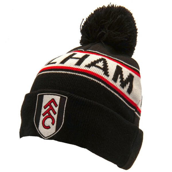 TM-00898-Fulham-FC-Ski-Hat-TX Official Fulham FC Text Ski Hat