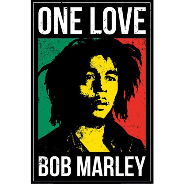TM-00918-Bob-Marley-Poster-One-Love-117 Official Bob Marley Poster One Love 117