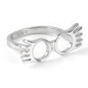 TM-00962-Harry-Potter-Stainless-Steel-Ring-Luna-Glasses-Small-3 Official Harry Potter Stainless Steel Luna Spectrespecs Ring Large