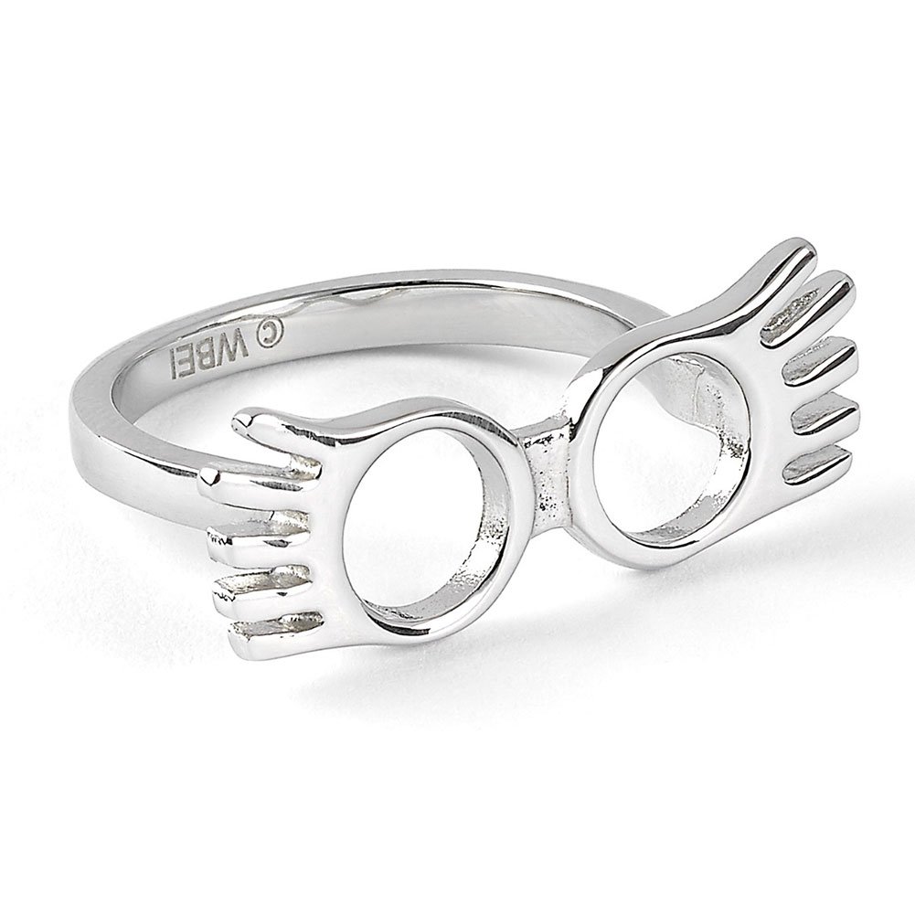 Official Harry Potter Stainless Steel Luna Spectrespecs Ring Small