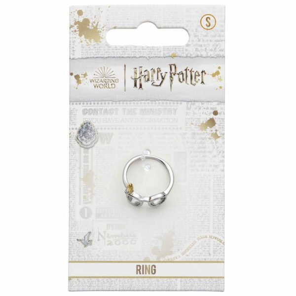TM-00965-Harry-Potter-Stainless-Steel-Ring-Harry-Glasses-Small-1 Official Harry Potter Stainless Steel Harry Glasses Ring Medium