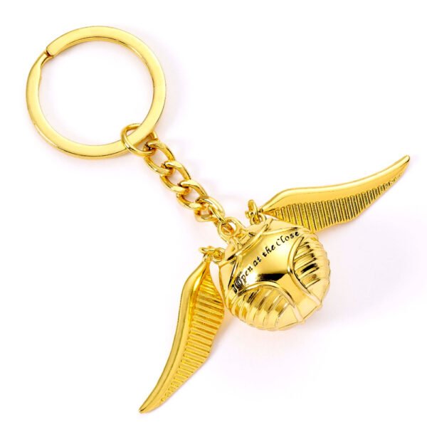 TM-00971-Harry-Potter-3D-Metal-Keyring-Golden-Snitch Official Harry Potter 3D Metal Keyring Golden Snitch