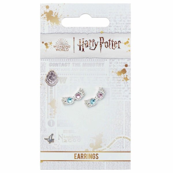 TM-00983-Harry-Potter-Silver-Plated-Earrings-Luna-Spectrespecs-1 Official Harry Potter Silver Plated Luna Spectrespecs Stud Earrings
