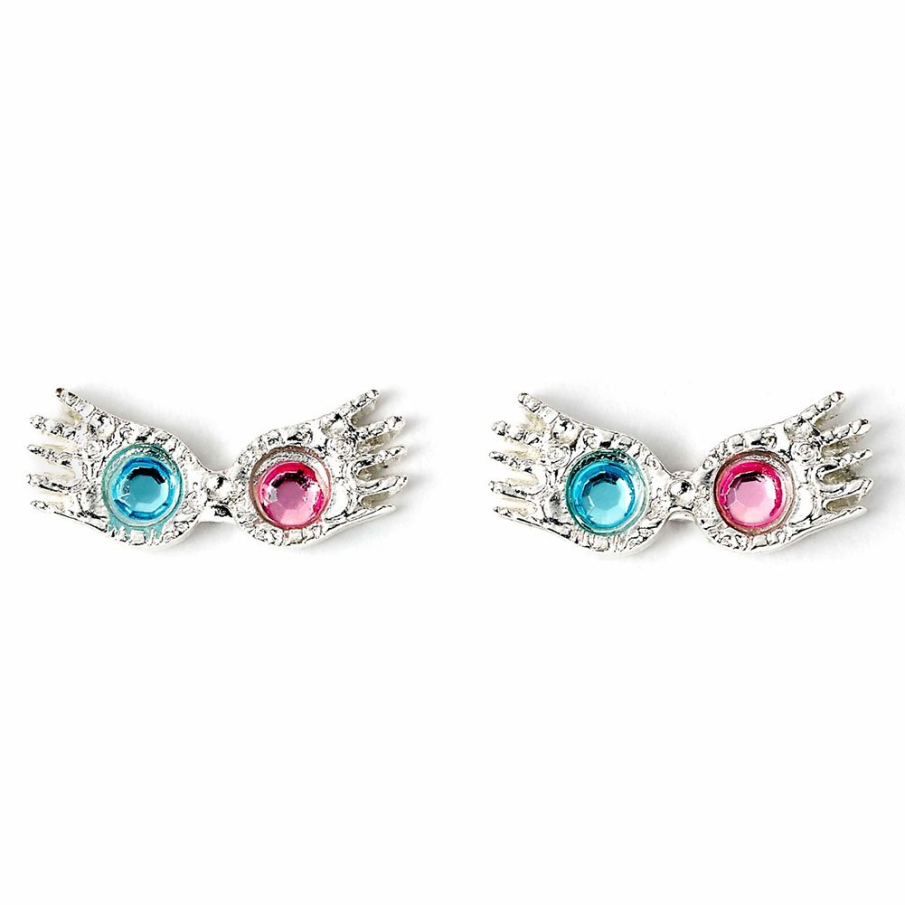 Official Harry Potter Silver Plated Luna Spectrespecs Stud Earrings