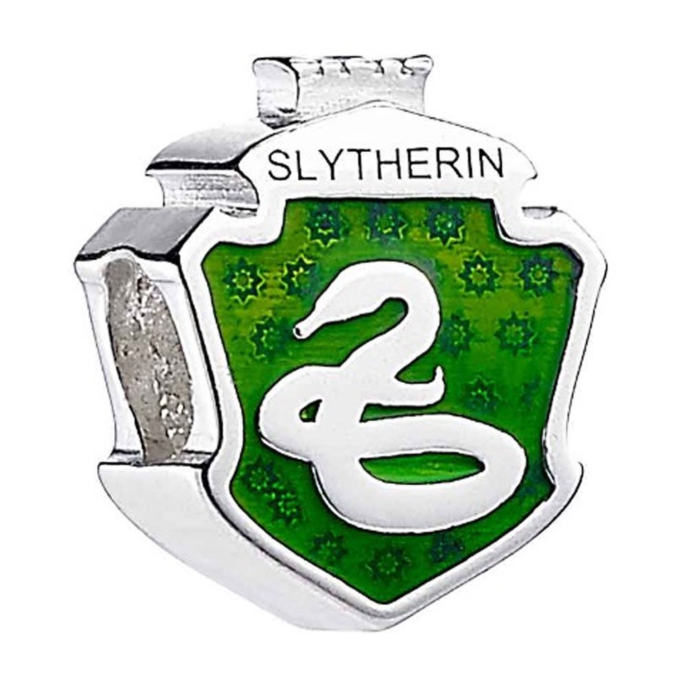 Official Harry Potter Sterling Silver Slytherin Spacer Bead