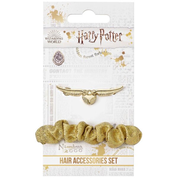 TM-00992-Harry-Potter-Hair-Accessory-Set-Golden-Snitch-1 Official Harry Potter Hair Accessory Set Golden Snitch