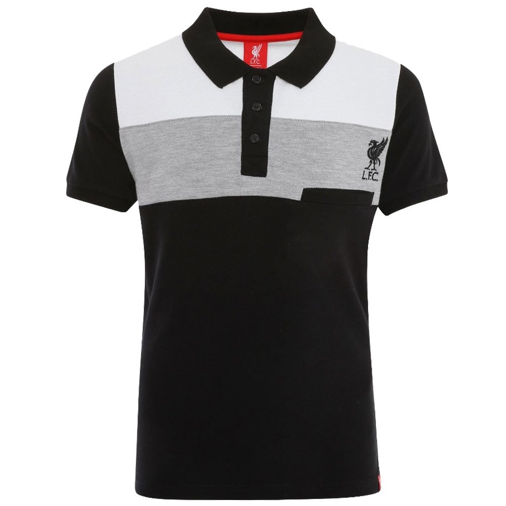 Official Liverpool FC 7-8 Years Colour Block Polo Junior