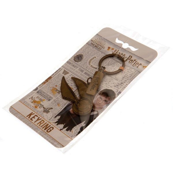 TM-01046-Harry-Potter-Charm-Keyring-Golden-Snitch-2 Official Harry Potter Charm Keyring Golden Snitch