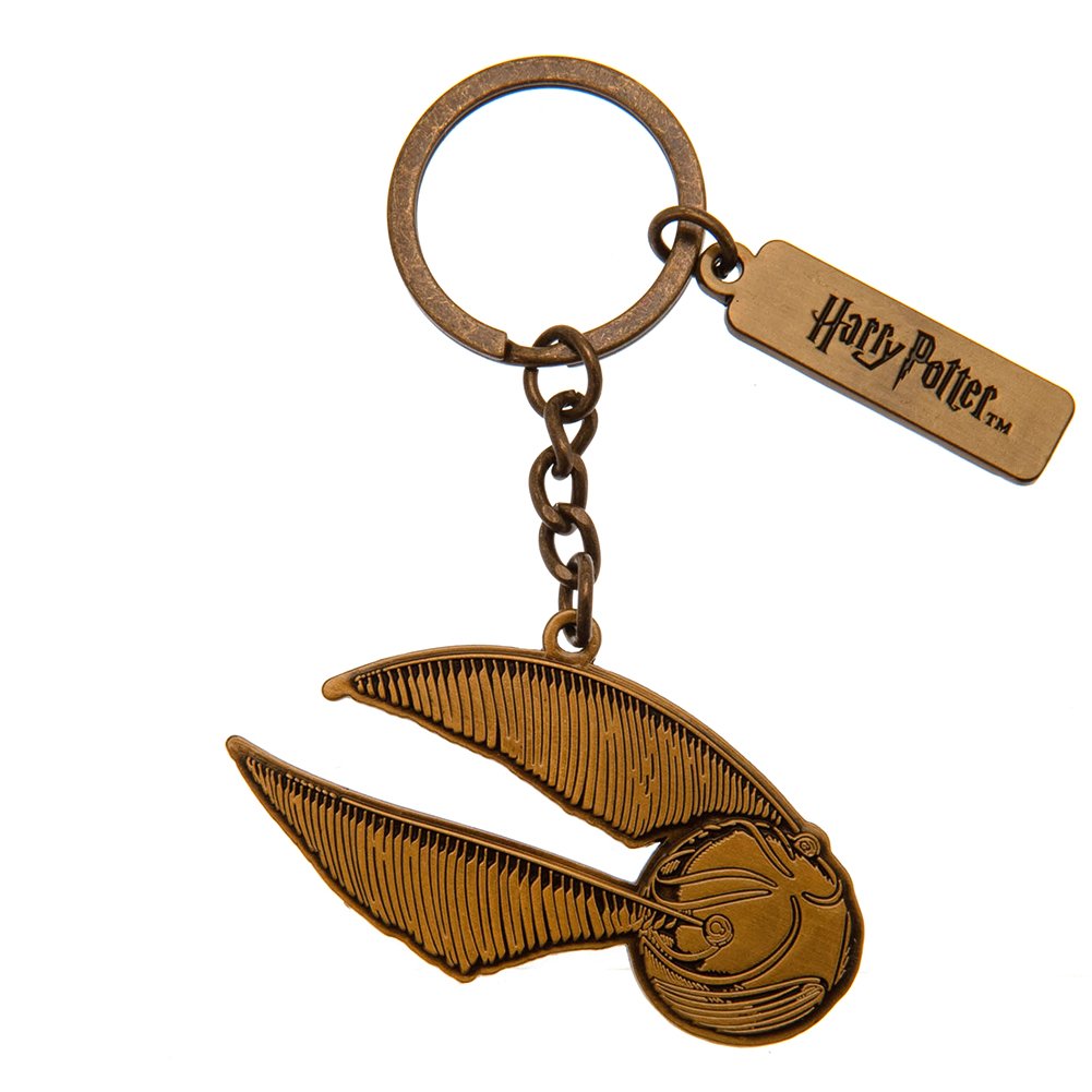 TM-01046-Harry-Potter-Charm-Keyring-Golden-Snitch Official Harry Potter Charm Keyring Golden Snitch