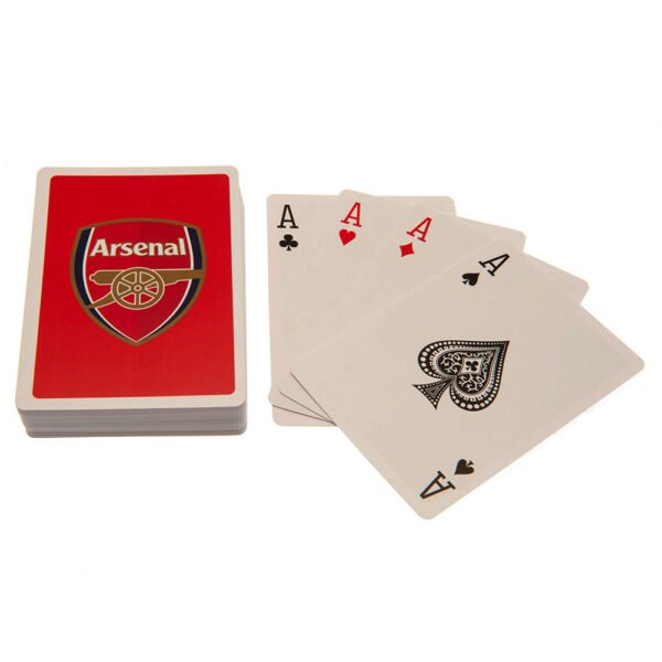 TM-01065-Arsenal-FC-Playing-Cards Official Arsenal FC Playing Cards