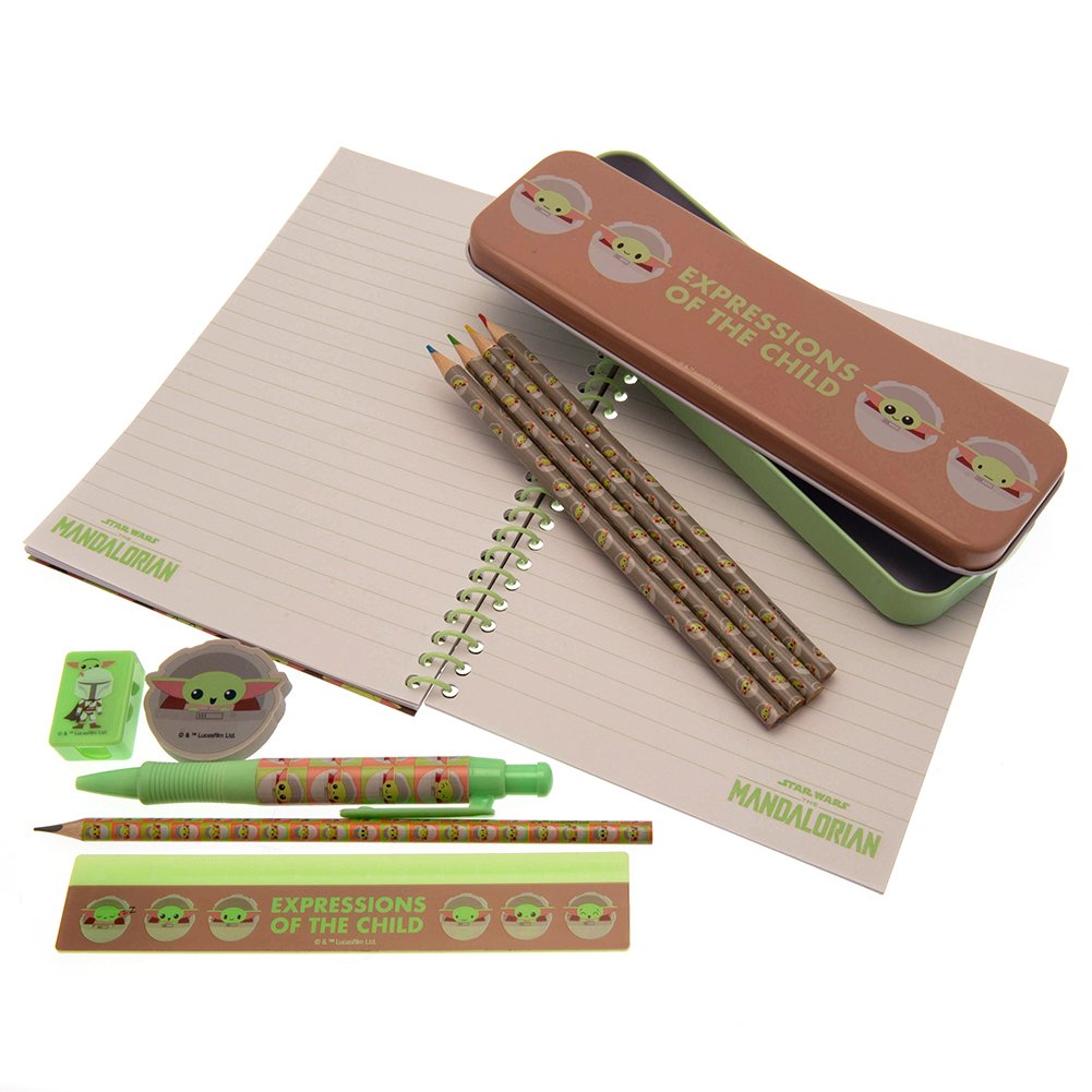TM-01086-Star-Wars-The-Mandalorian-Bumper-Stationery-Set Official Star Wars: The Mandalorian Bumper Stationery Set