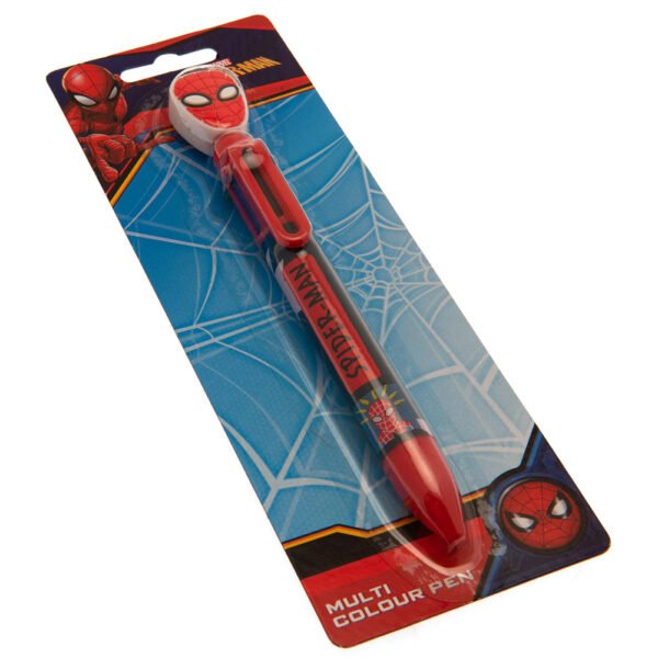 TM-01090-Spider-Man-Multi-Coloured-Pen-2 Official Spider-Man Multi Coloured Pen