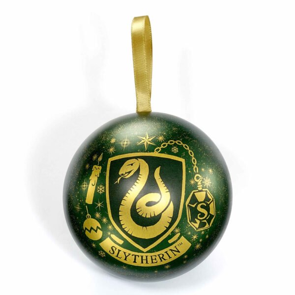 TM-01101-Harry-Potter-Christmas-Bauble-Necklace-Slytherin-1 Official Harry Potter Christmas Gift Bauble Slytherin