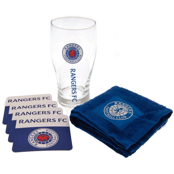 TM-01289-Rangers-FC-Mini-Bar-Set Official Rangers FC Mini Bar Set