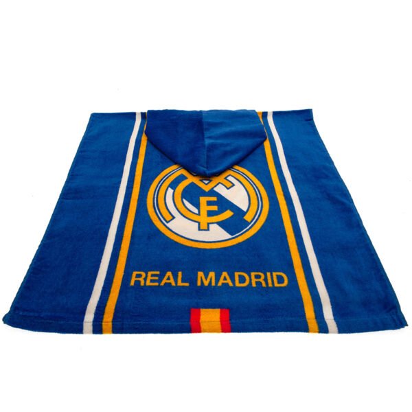 TM-01303-Real-Madrid-FC-Kids-Hooded-Poncho-1 Official Real Madrid CF Kids Hooded Poncho
