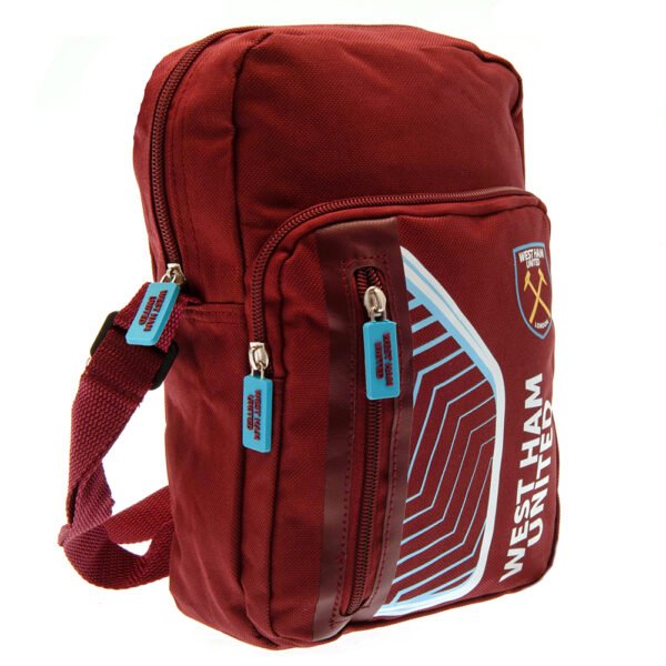 TM-01314-West-Ham-United-FC-Shoulder-Bag-FS-2 Official West Ham United FC Flash Shoulder Bag