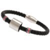 TM-01365-Rangers-FC-Colour-Ring-Leather-Bracelet Official Rangers FC Colour Ring Leather Bracelet
