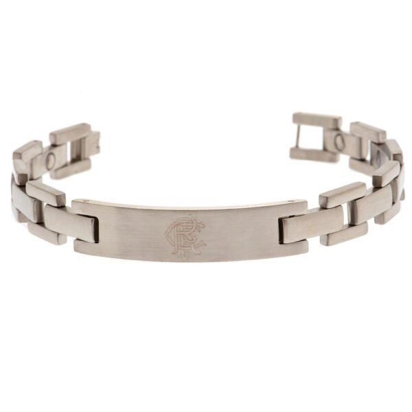 TM-01370-Rangers-FC-Bracelet-1 Official Rangers FC Stainless Steel Bracelet