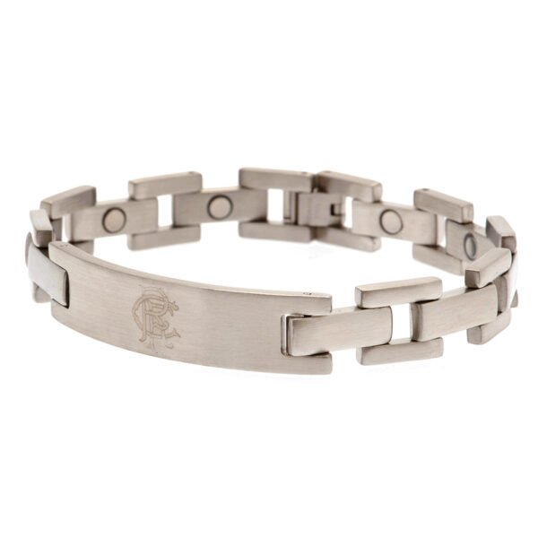 TM-01370-Rangers-FC-Bracelet Official Rangers FC Stainless Steel Bracelet