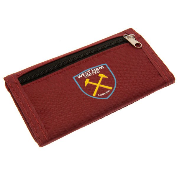 TM-01375-West-Ham-United-FC-Nylon-Wallet-CR-2 Official West Ham United FC Colour React Wallet