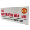TM-01379-Manchester-United-FC-Street-Sign-MB-2 Official Manchester United FC Sir Matt Busby Way Street Sign