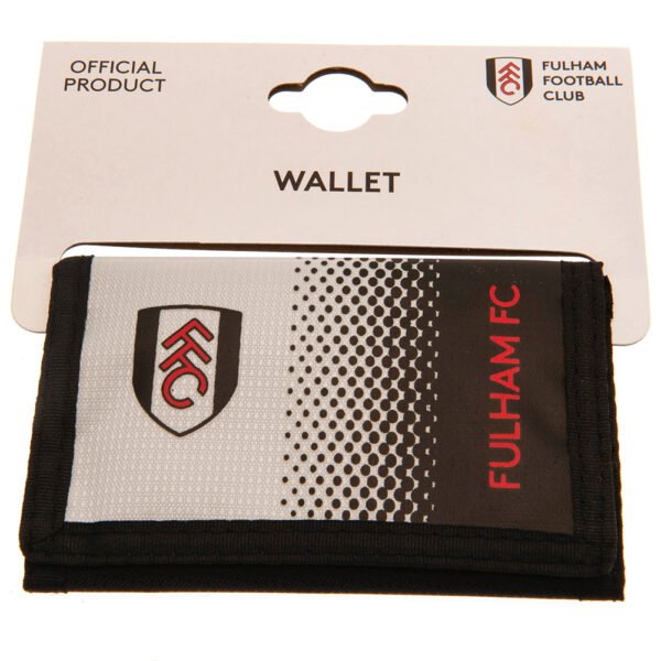 TM-01397-Fulham-FC-Nylon-Wallet-3 Official Fulham FC Fade Wallet