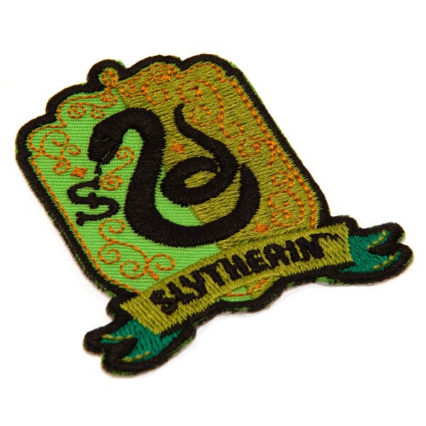 TM-01405-Harry-Potter-Iron-On-Patch-Slytherin-1 Official Harry Potter Iron-On Patch Slytherin