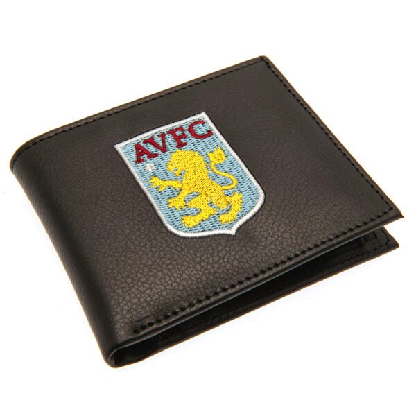 TM-01478-Aston-Villa-FC-Embroidered-Wallet Official Aston Villa FC Embroidered Wallet