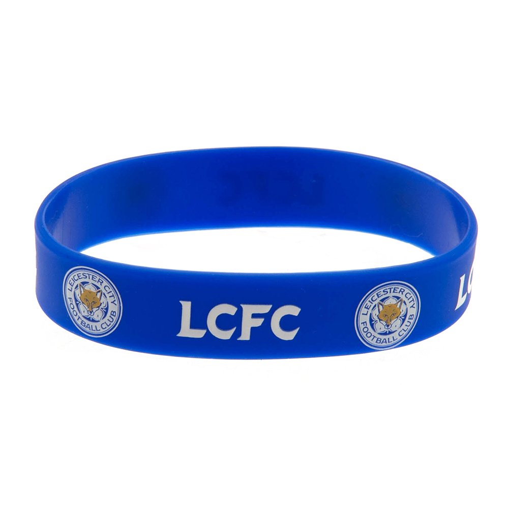Official Premier League Leicester City FC Silicone Wristband