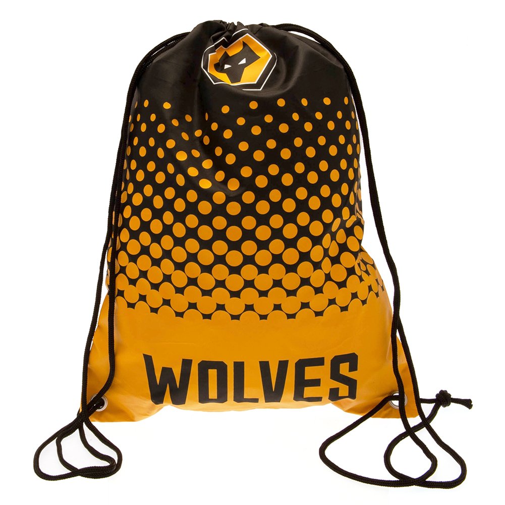 TM-01500-Wolverhampton-Wanderers-FC-Gym-Bag Official Wolverhampton Wanderers FC Fade Gym Bag