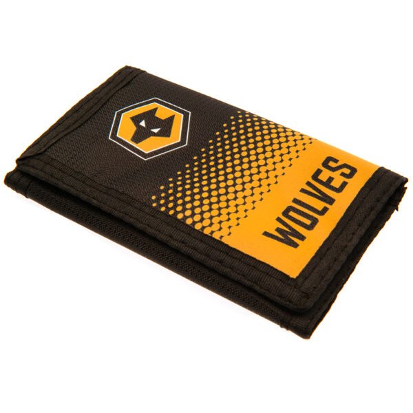 TM-01502-Wolverhampton-Wanderers-FC-Nylon-Wallet Official Wolverhampton Wanderers FC Fade Wallet