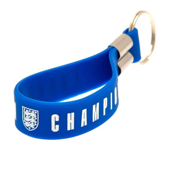 TM-01520-England-Lionesses-European-Champions-Silicone-Keyring Official England Lionesses European Champions Silicone Keyring