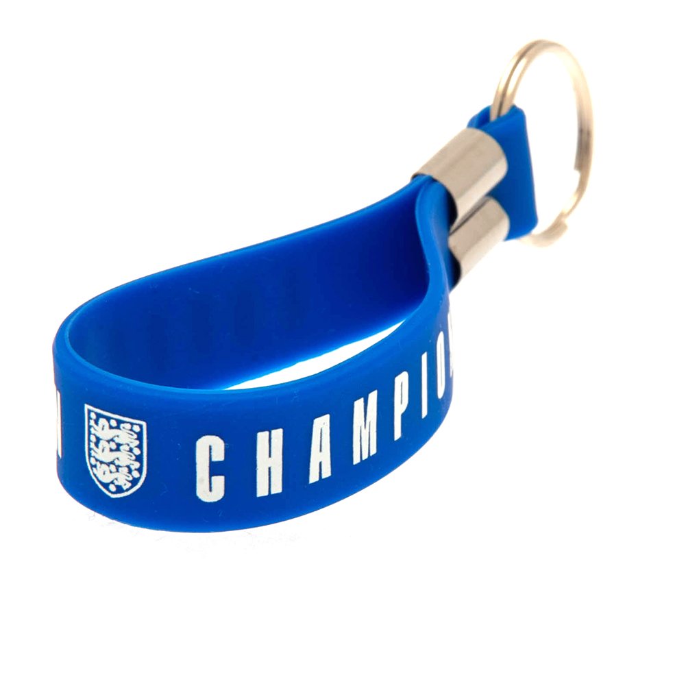 TM-01520-England-Lionesses-European-Champions-Silicone-Keyring Official England Lionesses European Champions Silicone Keyring