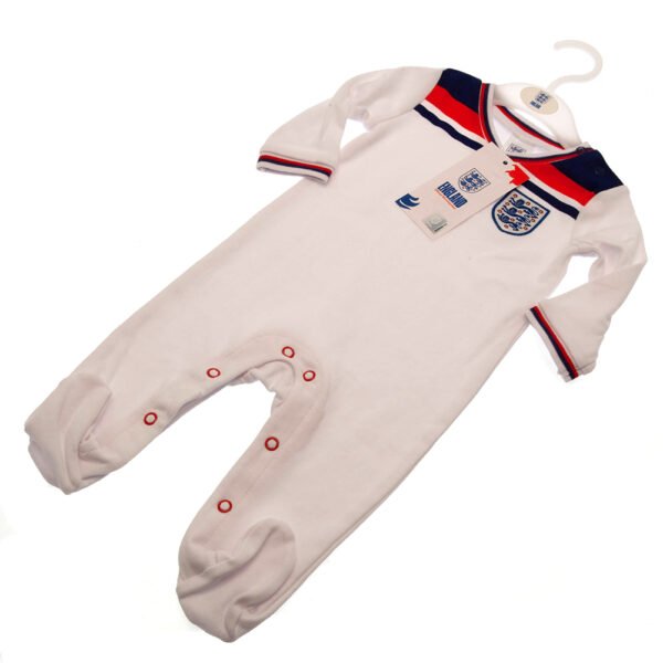 TM-01552-England-FA-Sleepsuit-82-Retro-2-1 Official England 6-9 Months Sleepsuit 82 Retro
